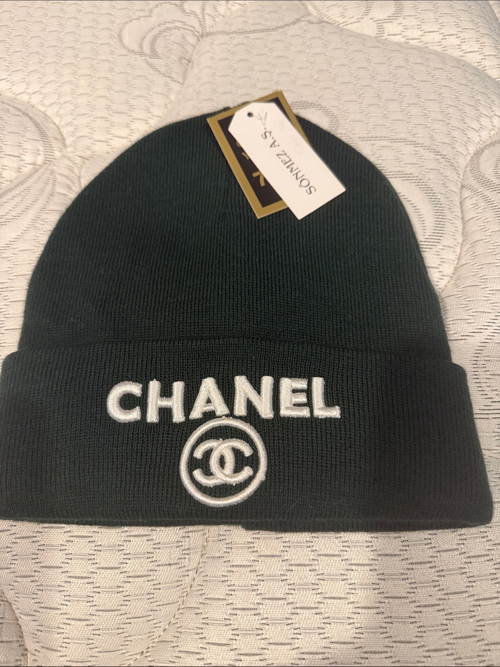 Chanel faux green